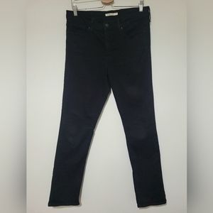 Levi's  "Shaping Straight" 314 Black Jeans